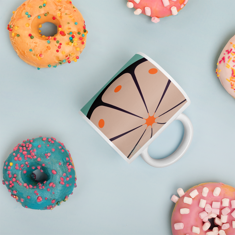Example of Flowercookie Coffee Mug | Pink
