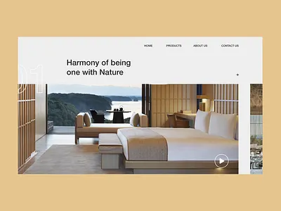 Landing page - Harmony adobe illustrator adobe photoshop adobe xd branding branding concept minimal typography uidesign ux design web