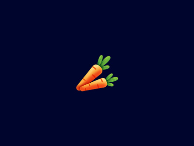 Day 4 - Carrot 365 daily challenge art carrot cute cute art design graphic illsutrator illustration vector