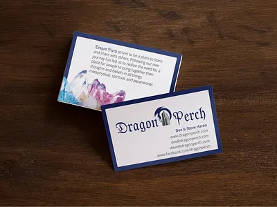 Business Card - Dragon Perch brand design brand identity business card design