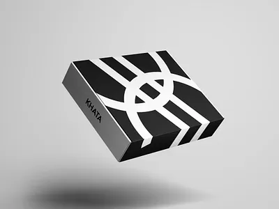 KHATA Packaging Design Mockup apparel box brand branding design fashion fashion illustration identity khata logo lux luxury mockup packaging panter panter vision photography presentation style symbol