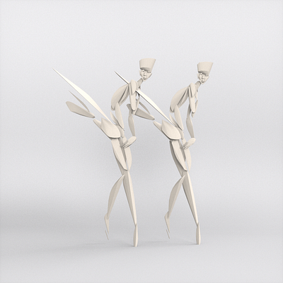 Contemporary Ballet - VR sculpture series 3d 3d art 3d artist 3d modelling 3d models 3d sculpture album art album artwork ballet contemporary dance dance grace jones htcvive new aesthetics origami poster artwork vr vrart vrartist