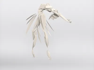 Ballerina - VR sculpture series 3d 3d artist 3d modelling 3d models 3d sculpture ballerina ballet bodymovin contemporary dance dance gravity sketch htcvive vr vr artist vr artwork vr model yotso
