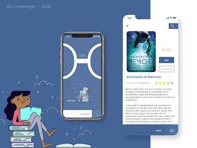Cucan - Book Centre adobexd aftereffects mobile ui xddailychallenge
