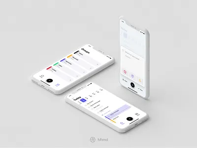 Today App - Calendar & Todo list. app app design application calendar mobile app todo list ui