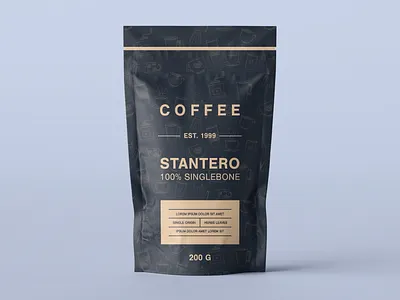 Package Design Coffee shop coffe coffee shop creative creativity design designer minimal modern package package design packaging packaging design typography