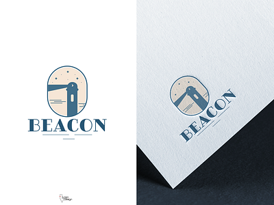 Lighthouse Logo, Mockup. brand brand design brand identity branddesign brandidentity daily logo challenge dailylogo dailylogochallenge design dlc lighthouse lighthouse logo logo logo design logodesign mockup