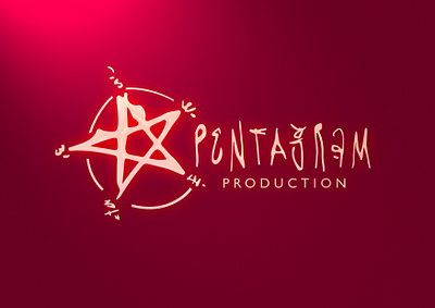 Pentagram Production design dhezn lettering logo tomastorbin