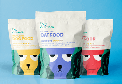 Packaging Pet Food design illustration package packagedesign packaging packaging design ui ui design