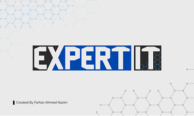 Expert It logo expert illustrator it logo tech