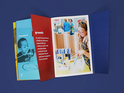 Knock Knock Impact Report annualreport branding branding design color design layout layout design type