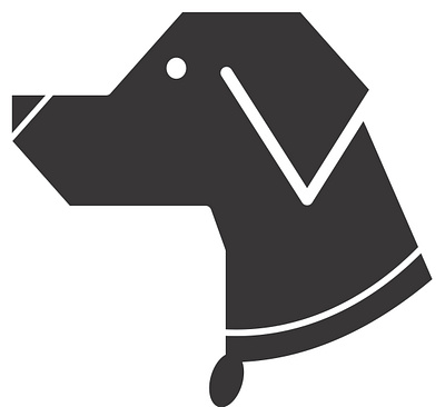 Dog Icon animal class college design dog graphicdesign graphics icon illustrator vector application
