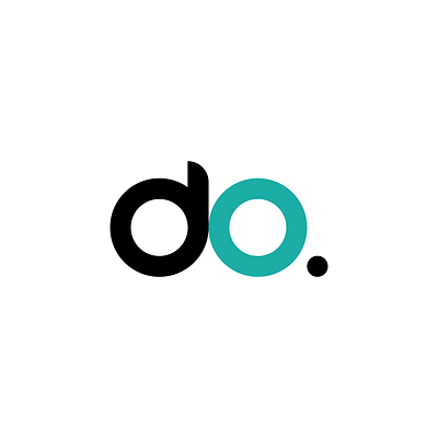 'do.' Logo Design adobe illustrator design flat logo vector