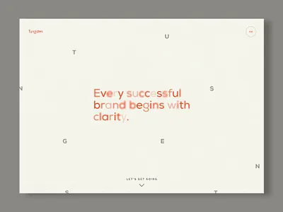 Tungsten Website Exploration blur blurry branding design clean clean ui hero homepage homepage design orange pattern red simple ui web design webdesign website website design