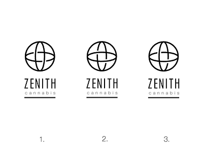 Zenith Cannabis Logo Design brandidentity branding cannabis branding cannabis logo cannabis packaging illustration logo monoline package design
