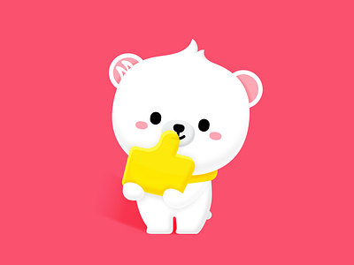 Bear mascot design bear branding cartoon design illustration