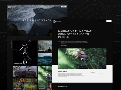 Port Side Productsions ui ux web web design webflow website