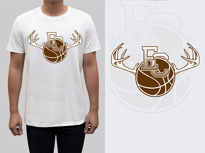 EC Basketball tshirt design ball balls basketball basketball card basketball court basketball logo basketball player illustration mockup nba poster sports branding sports design sports logo t shirt tshirt tshirt design tshirtdesign typography vector vintage