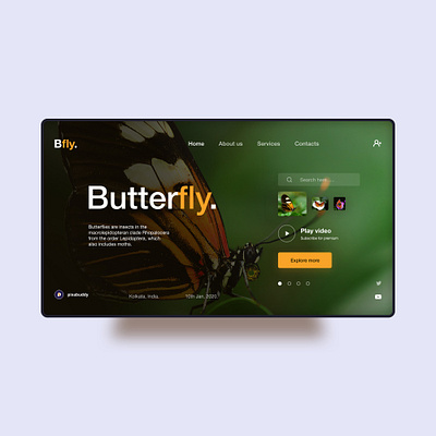 Butterfly ui. behance design designer digital marketing logo logodesign logodesigner ui ui design uidesigner uiinspirations uitrends uiux ux uxdesign uxresearch web webdesign webdesigner webdevelopment