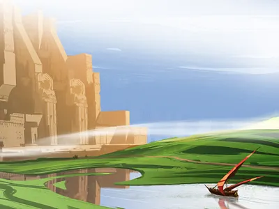 FortressNail art background design brainpanstudio concept art dailydesignchallenge design digital art illustration