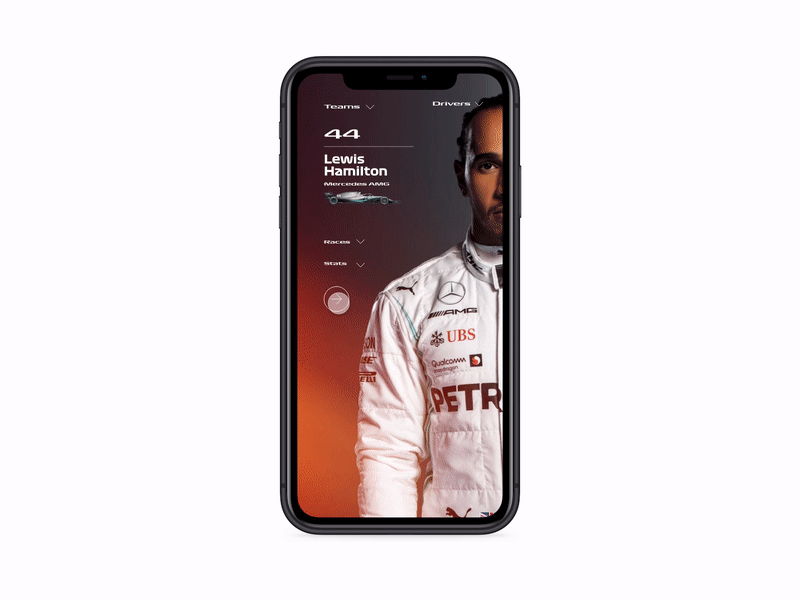 F1 App UI design f1 formula1 racing ui uidesign uiux user experience user experience design ux