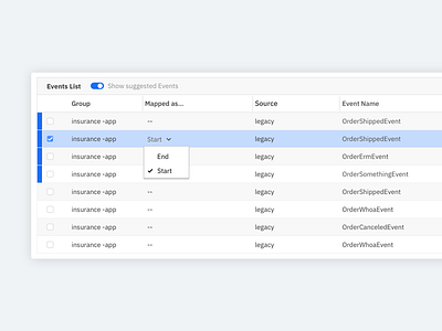 Table Design app applicaiton ui web