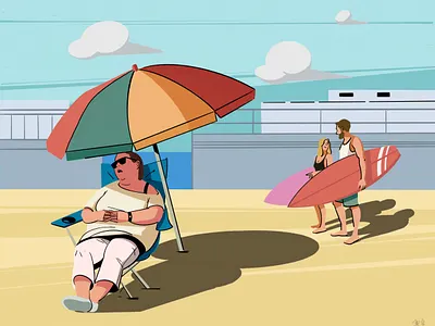 ⛱️ design illustration