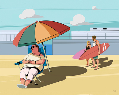 ⛱️ design illustration