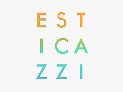 E 'Sti Cazzi 3d animation adobe after effects c4d cinema4d lettering redshift whatever