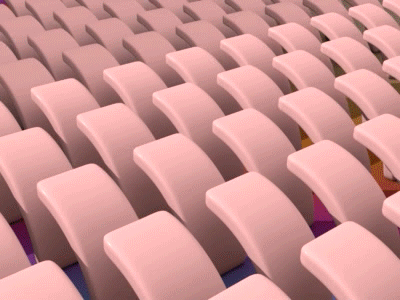 Subjection / Sudditanza 3d animation concept gif mass modo morph morphing people