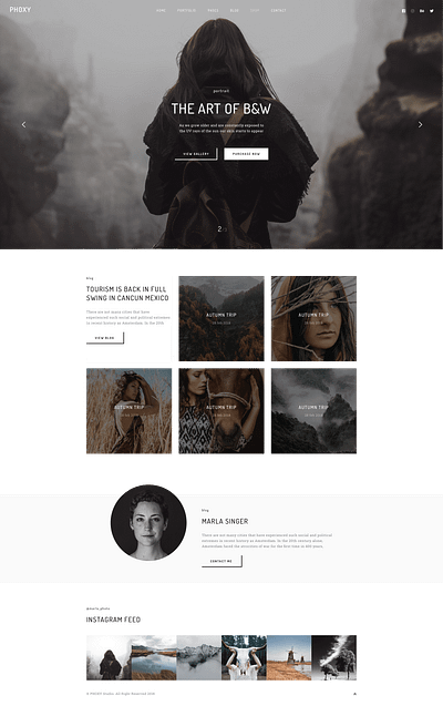 Phoxy - Creative Photography WordPress Theme agency branding business creative gallery illustration mobile modern photography portfolio print product design responsive typography web design webdesign webdevelopment wordpress wordpress development wordpress theme