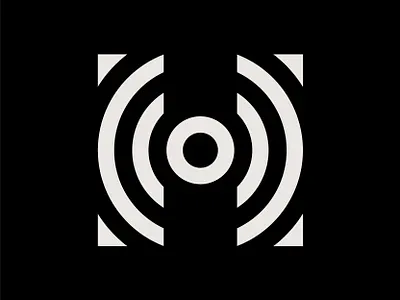 H Lettermark branding capital letter capital letters circle circle design circle logo gestalt h letter h logo letter letter h letter logo letter mark letter mark logos letterlogo lettermark logo mark logomark symbol logo trademark