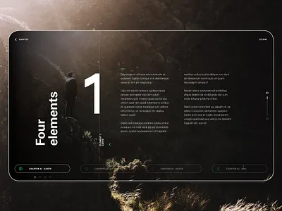 4 Elements - Earth design digitalart layout logo presentation design presentation layout presentation template presentations template template design ui ux