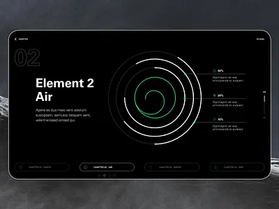 4 Elements - Air design digitalart dribbble element icon icondesign infographics presentation presetnation design template templatedesign vector