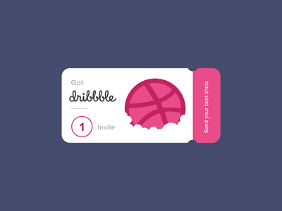 Dribbble Invite adobexd app branding clean clean design cleandesign conceptdesign creative agency design development direction dribbble invitation dribbble invite invite logo ui ux ui