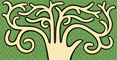 new growth drawing green growth illustration