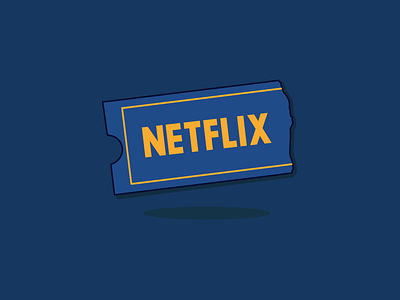 Netflix X Blockbuster blockbuster blue brand branding design flat graphic design logo logo a day logo challenge logo design logo designer logo inspiration logo mark logo parody logos netflix netflix and chill ogo rahalarts