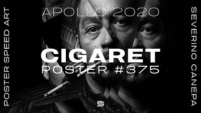 Cigarette Poster #375 graphic creation