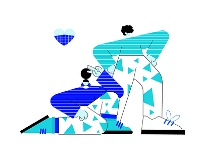 Lovers illustration ai color cool illustrations