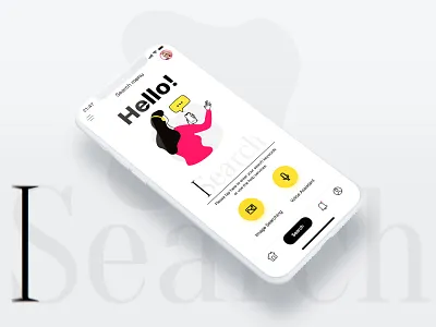 #Design for #DailyUi #Day022 #Search app design flat icon search search app search bar search ui searching typography ui ux vector web