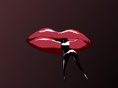 Lips... artist design graphic illustration lips vector vectorart