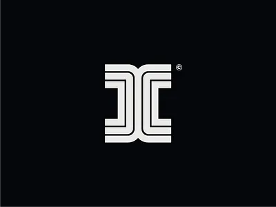 Brutalist Letter I Logo brand identity branding i icon letter i letter i logo lettering logo logo design logotype mark minimal symbol