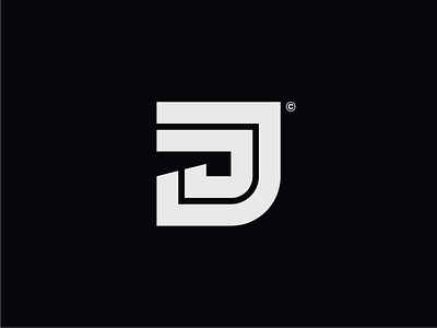 Letter J Logo - Dynamic and Sporty app brand identity branding identity j letter j letter j logo lettering logo logo design logotype symbol