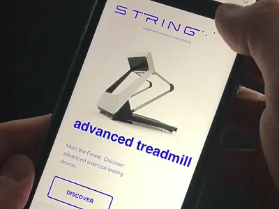 String - advanced medical instruments animation ecg gatsby iphonex medical menu design mobile ui ui uiux web development webdesign