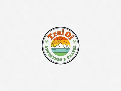Travel company in Vietnam design logo logo logo design travel