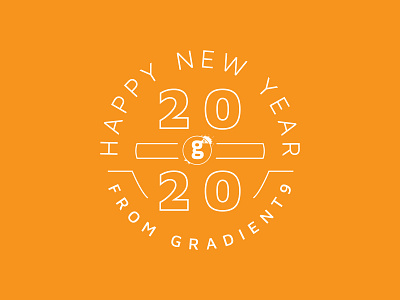 Happy New Year Graphic 2020 badge celebration iowa new year new years new years resolution thin
