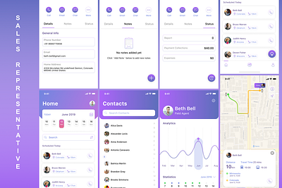 Sales Representative Application application design aravindakshan.g.j design dribbble figma ios app landing design sales sales app sales representative ui ux uidesign