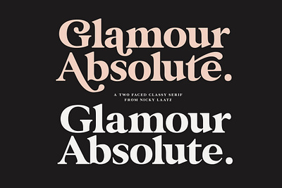 Glamour Absolute Modern/Vintage Font chic elegant fonts font design fonts collection glamour luxury modern modern font modern fonts professional retro fonts sans serif serif font serif fonts simple trending trendy vintage vintage font vintage fonts