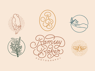 Ramsey Baker Flashsheet brand identity branding branding design flashsheet hand hand lettering illustration logotype procreate script wordmark