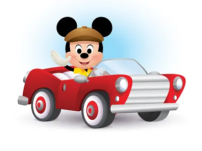 Things That Go adobe illustrator children book illustration cute disney illustraion illustrator mickeymouse vector